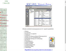 Tablet Screenshot of bocaris.be